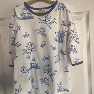 Long Sleeve Pagoda Polly Play Dress, 4T